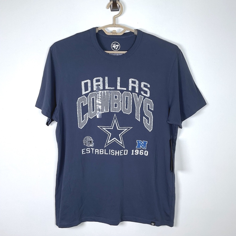 47 Brand Dallas Cowboys T-Shirt NFL Football Graphic‎ Tee Large